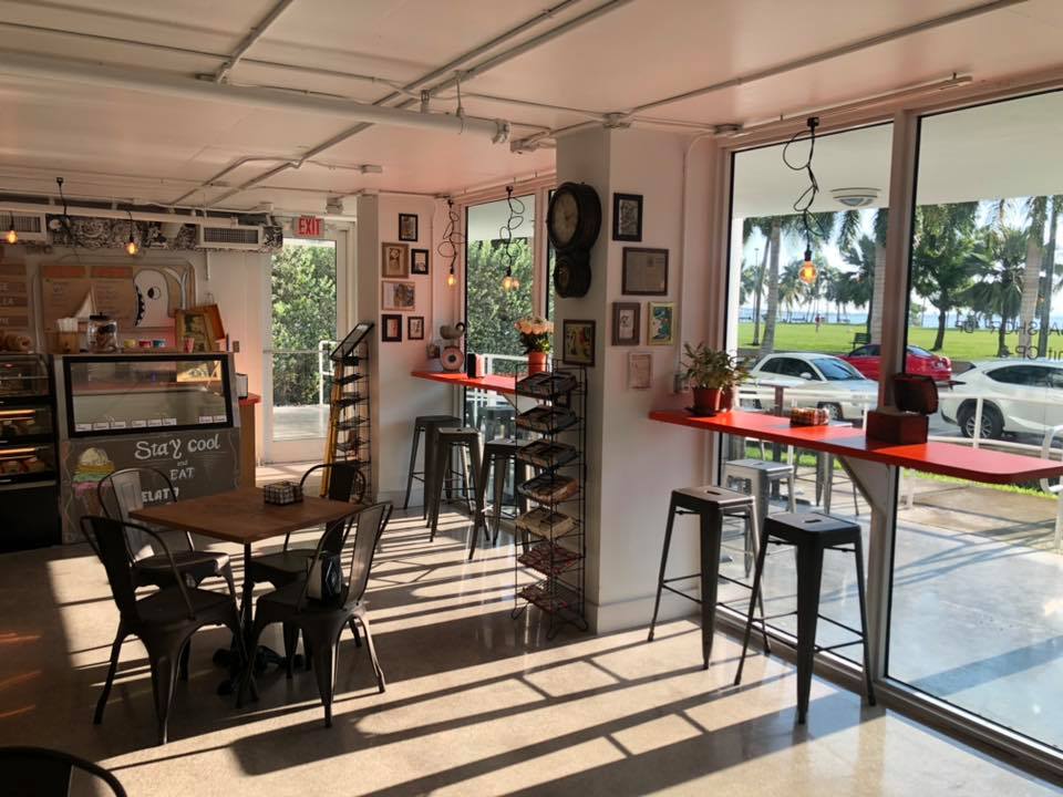 A Tradional Italian Bar and Coffee shop in Edgewater Miami.