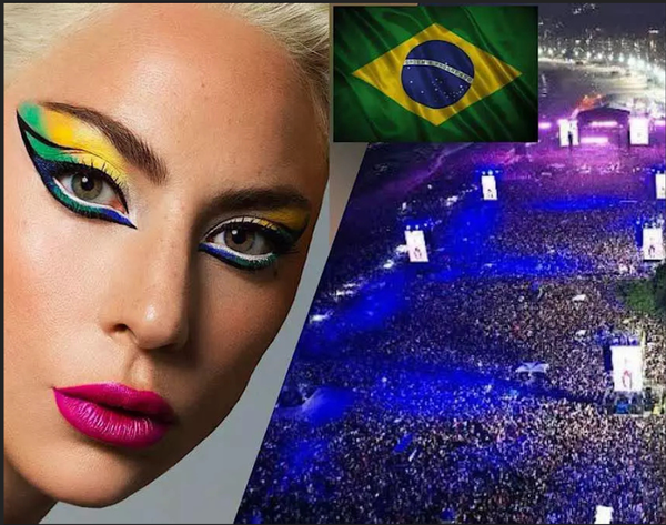 ​Lady Gaga Returns to Rio with a Free Concert in Copacabana​